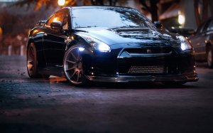 Обои для рабочего стола: Nissan GTR