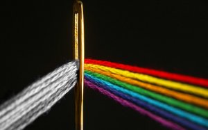 Обои для рабочего стола: Окрашивание нити