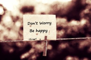 Обои для рабочего стола: Dont worry be happy