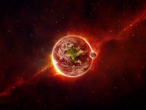 Обои для рабочего стола: Зеленая планета