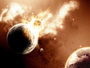Обои для рабочего стола: Раскаленная Вселенна...