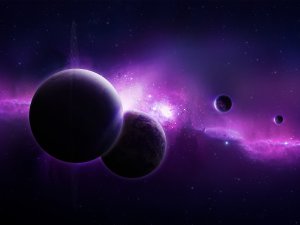 Обои для рабочего стола: Пара планет
