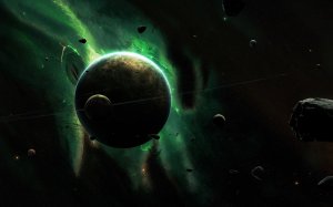 Обои для рабочего стола: Красочный космос