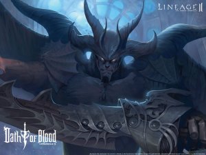 Lineage 2: dath of blood - скачать обои на рабочий стол