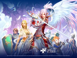 На острие меча Lineage 2 - скачать обои на рабочий стол