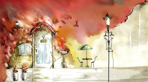 Обои для рабочего стола: На пороге