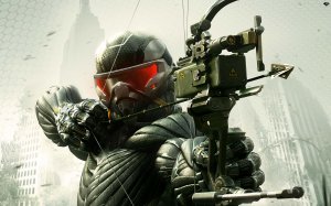 Обои для рабочего стола: Crysis: на прицеле