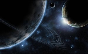 Обои для рабочего стола: Космическое сияние
