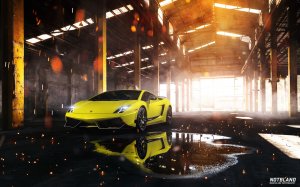 Обои для рабочего стола: Lamborghini Gallardo...