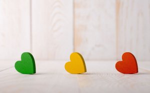 Обои для рабочего стола: Светофор любви