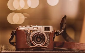 Обои для рабочего стола: Ретро фотоаппарат