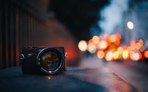 Обои для рабочего стола: Огни большого города