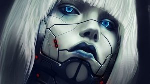 Обои для рабочего стола: Девушка-робот