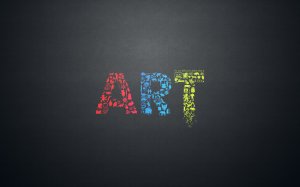 Обои для рабочего стола: Подпись ART