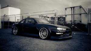 Обои для рабочего стола: Nissan Silvia