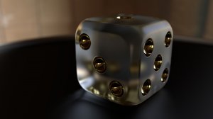Обои для рабочего стола: 3D-кости