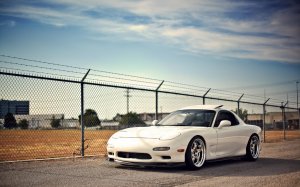 Обои для рабочего стола: Mazda rx7