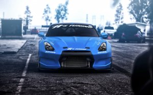 Обои для рабочего стола: Nissan drift