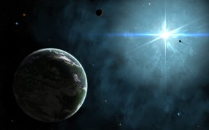 Обои для рабочего стола: Космический свет
