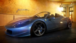 Обои для рабочего стола: Ferrari 458