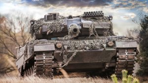 Обои для рабочего стола: Leopard 2A6M