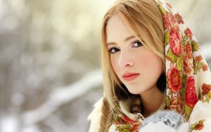 Обои для рабочего стола: Русская красавица