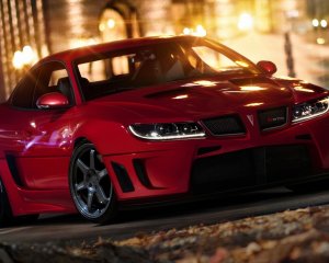 Обои для рабочего стола: BMW in red