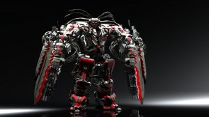 Обои для рабочего стола: 3d-робот