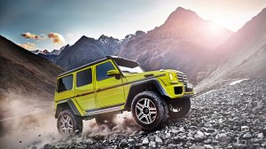 Обои для рабочего стола: Mercedes Benz G500