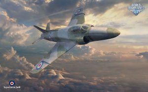 Обои для рабочего стола: Supermarine swift