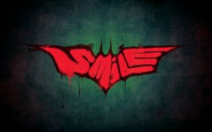 Обои для рабочего стола: Smile Batman