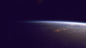 Обои для рабочего стола: Дымка над планетой
