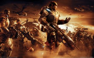 Обои для рабочего стола: Gears Of War 2