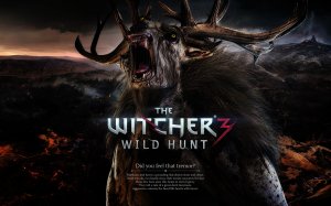 Обои для рабочего стола: The Witcher: вой