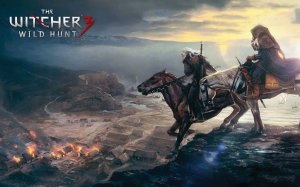 Обои для рабочего стола: The Witcher: Пара вс...