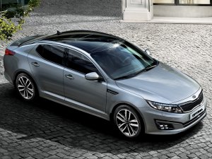 Обои для рабочего стола: Kia optima седан