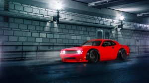 Обои для рабочего стола: Dodge challenger
