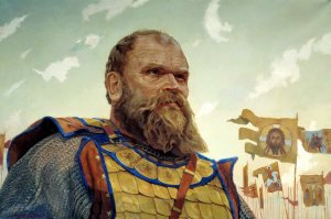 Обои для рабочего стола: Портрет богатыря