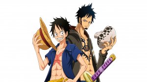 Обои для рабочего стола: Luffy Law