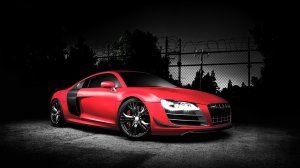 Обои для рабочего стола: Red Audi