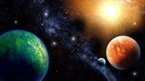 Обои для рабочего стола: Космическая идиллия