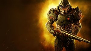 Обои для рабочего стола: doomguy