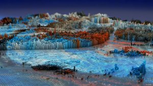 Обои для рабочего стола: 3d- волнение