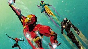 Обои для рабочего стола: Iron Man & K