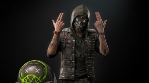 Обои для рабочего стола: Персонаж watch dogs
