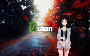 Обои для рабочего стола: 0chan осенний лес