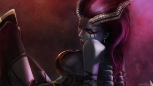 Обои для рабочего стола: Акаша dota 2