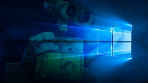 Обои для рабочего стола: Windows 10 с Валли