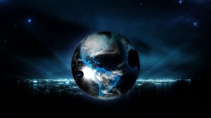Обои для рабочего стола: 3d-планета