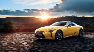 Лексус LC500 - скачать обои на рабочий стол